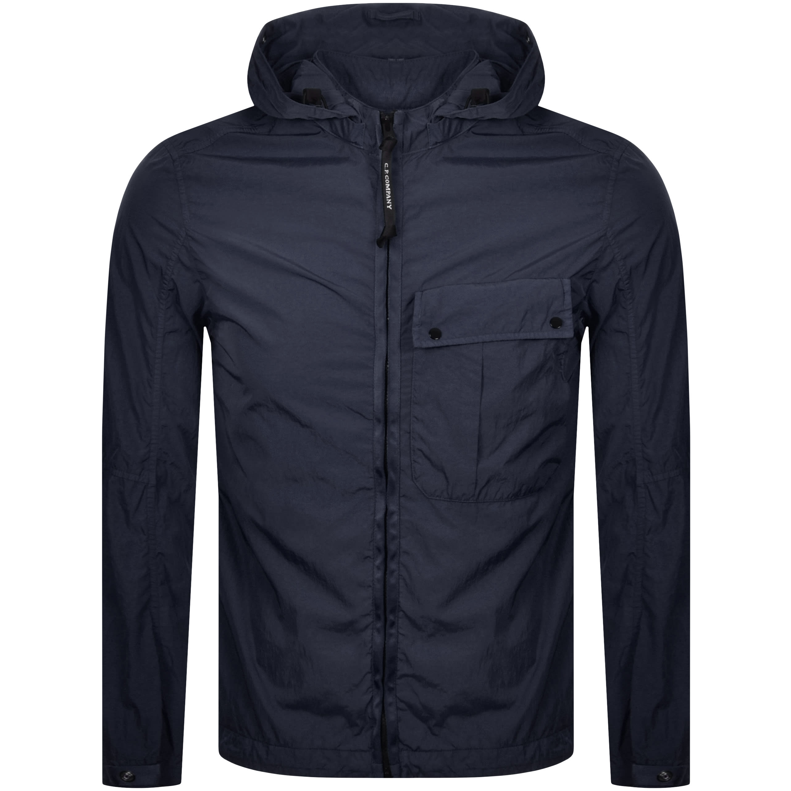 Alternative Image for ProductCP Company Goggle Hood Overshirt Jacket Navy1
